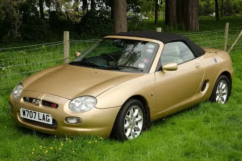 MG MGF — model photo